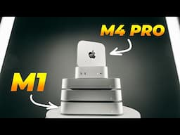 ULTIMATE Mac Mini Comparison - M1 vs M2 vs M2 Pro vs M4 vs M4 Pro