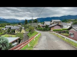 4K Walking Tour Japan - Japanese Countryside Village Beautiful Scenery Walk in Japan Nakasendo, Gifu