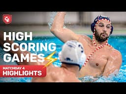 Olympiacos and RN Savona Level on Points | Matchday 4 Highlights | Water Polo Champions League