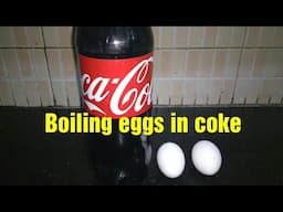 Boil Eggs in Coca Cola