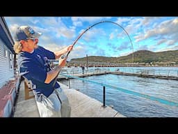 It Took Him 43 YEARS To Catch This DAM DINOSAUR! - Mississippi River Houseboat Camping