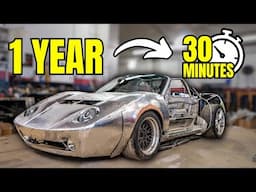 Building Our Dream Car: 1 year in 30 Minutes! (Project Jigsaw)