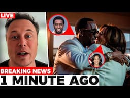 BREAKING: Elon Musk Made HUGE Shocking Announcement About P Diddy & Harris