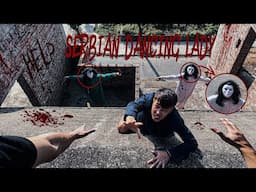 SERBIAN DANCING LADY REAL LIFE ESCAPE 9.0 | Horror Parkour Pov Short | Bubbles Gangz