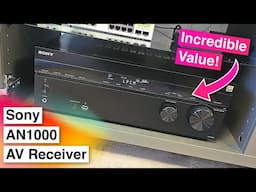 I Didn't Want to Buy This!  Sony TA-AN1000 AV Receiver - Multi-Zone Monster!