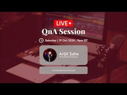 Arijit Saha live Music Q&A