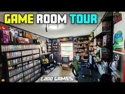 My RETRO GAME Collection Changed ALOT in 2024! | Game Room Tour