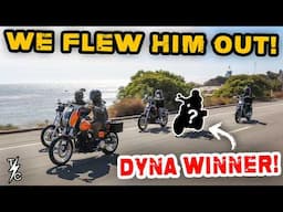 Who Won The Giveaway Dyna? (We Flew him out!) - Vlog 163