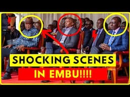 Terrifying Scenes: Watch Ruto and Kindiki Shocked in Embu as Uhuru  Gachagua Receive Wild Reception!