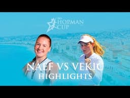 Hopman Cup Women's Final: Women's Singles Final Donna Vekić vs Céline Naef