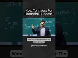 How To Invest For Financial Success! | Personal Finance Tips