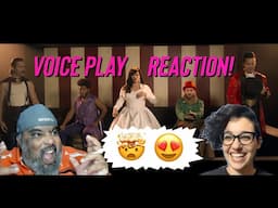 FIRST TIME WATCHING VOICE PLAY GREATEST SHOWMAN MEDLEY: Reaction!!!