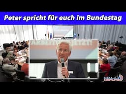 Peter spricht für euch im Bundestag