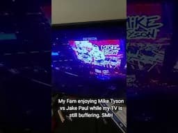 Mike Tyson vs Jake Paul Buffering on Netflix #shorts #tiktok #fyp