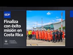 Primer contingente enviado por el Presidente Bukele a Costa Rica retorna tras culminar misión