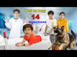 Wali ko Lagy 14 injections | Kutte ne kat lia 😭| MoonVines