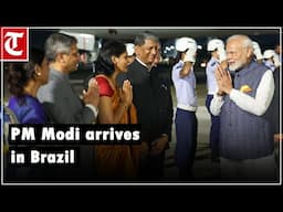 PM Modi arrives in Brazil to attend G20 Summit