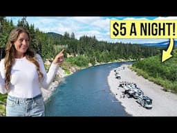 We Camped in Olympic National Park for $5 a night!?!