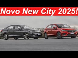 A PARTIR DE R$ 117.500! Novo City 2025: Honda separa sedã e hatch; veja os preços e o que muda