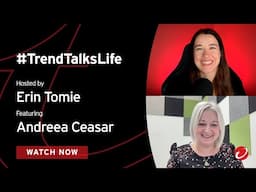 Journalism, AI Robots, and Marketing with Andreea Ceasar // #TrendTalksLife