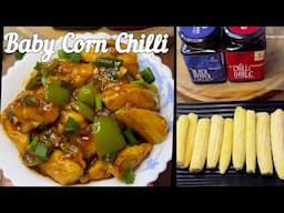 ⁠Crispy Baby Corn Chilli Recipe | Easy Baby Corn Chilli Fry | Restaurant Style Baby Corn Chilli