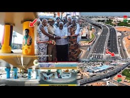 Exclusive Tour of African Murals at the Flowerpot Interchange that Prez Akufo Addo commissioned