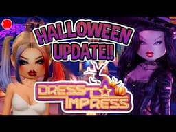 DRESS TO IMPRESS ROBLOX *HALLOWEEN UPDATE!* NEW *CODES!*