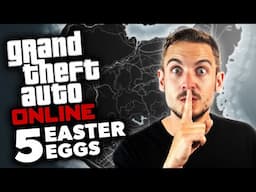 5 VERSTECKTE GTA V EASTER EGGS | GTA Schnitzeljagd