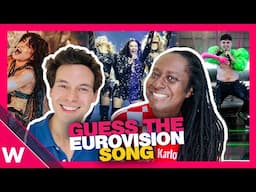 Eurovision lyrics game: Guess the song, singer and country (Episode 7)