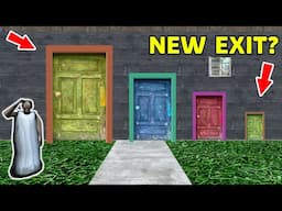 Granny vs Big Door vs New Exit - funny horror animation (collection 30 min.)