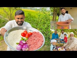 Beef Qeema Pulao Special for Abbu jaan | Beef Keema Pulao Recipe Mukarram Saleem