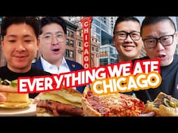 Our First Time in Chicago VLOG - 2 Michelin Star Restaurant + Deep Dish Pizza + Filipino Bakery