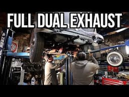 Building A Hot Rod Dual Exhaust  For The 1934 Ford Sedan Delivery