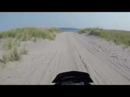 Riding to the mouth of the Columbia River on my BMW 310 GS