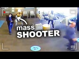 Footage Shows Moment Man Casually Starts a Mass Shooting