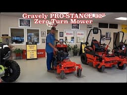 Gravely 994157 PRO-STANCE 32" Kawasaki FS600V Zero Turn Lawn Mower