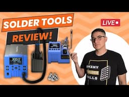 Forward Blue Fire Hot Air Station & Blue Engineer Soldering Iron Microsoldering Tool Review!