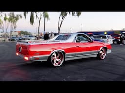 Las Vegas Sunday Pull Up with TJZ Designz Part 1! Lowriders, Custom Cars, Big Rims