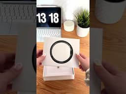 unboxing the Ultrahuman Ring AIR in bionic gold. 😍💍 #smartring #ultrahuman