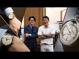 Checking Out a Legendary English Pocketwatch and Two Very Special Japanese Wristwatches with Wei Koh