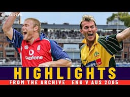 Final Ball THRILLER 😬 | Classic ODI | England v Australia 2005