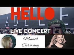 Hello - Adele Live Concert in Munich, Germany