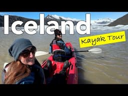 Kayaking Heinabergslón Glacier Lagoon Iceland