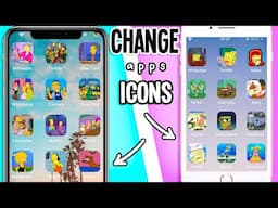 How to Customize Apps on an iPhone & Android! DIY Change App Icons, Colors and Names on any Phone