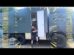 How to build a quality door for an Expedition Truck or Tiny house for less than 1000 bucks.  All DIY