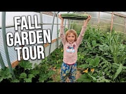 Alaska Last Frontier || Eve's Fall Garden Tour!