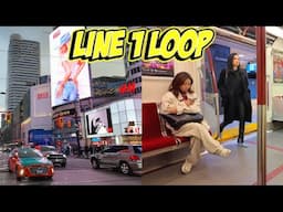 Toronto Subway Loop? Walking Downtown To Dundas Station & Riding Line 1 To St. Clair West Station