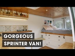 Gorgeous DIY Sprinter Van Conversion Tour