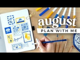 PLAN WITH ME | August 2024 Bullet Journal Setup