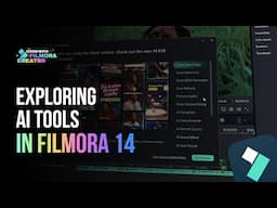 Exploring AI Tools in Filmora V14! || Filmora New Features